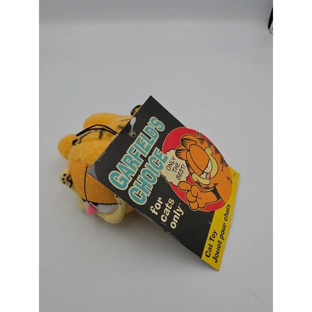 Vintage Paws Garfield Choice Crinkle Cat Toy Orange Plush New with Tag 5606